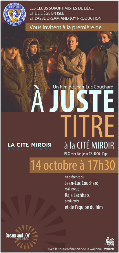 A Juste Titre - Invitation Cite Miroir
