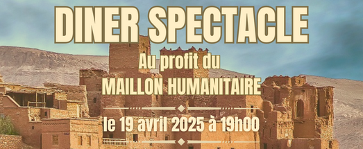 Souper Spectacle Le Maillon humanitaire