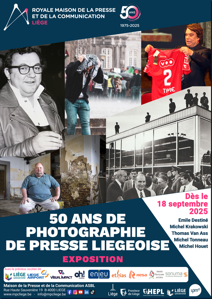 50 ans de photographies de presse li&eacute;geoise