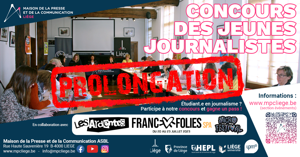 Concours jeunes journalistes