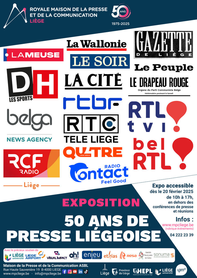 50 ans de presse li&eacute;geoise