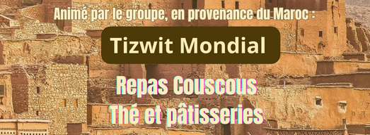 Souper Spectacle Couscous, th&eacute;, p&acirc;tisseries et Danseurs