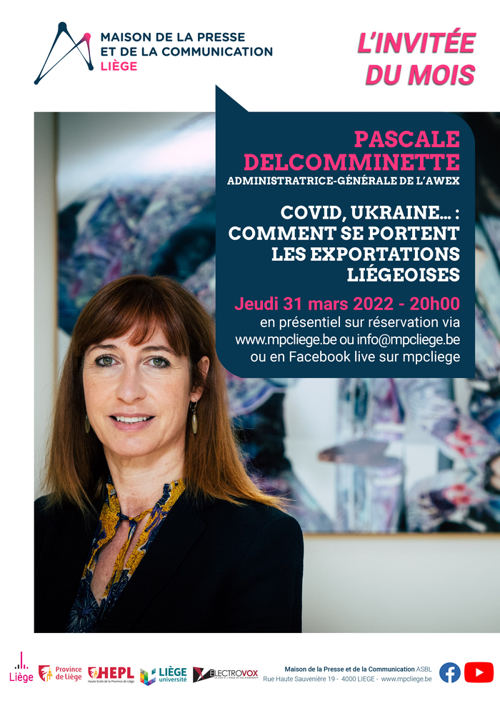 L'invit&eacute;e de mois : Pascale Delcomminette