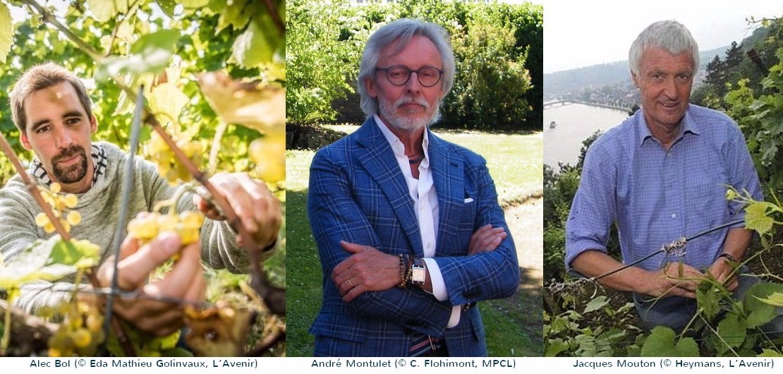 Podium 2016-2017 des meilleurs viticulteurs li&eacute;geois