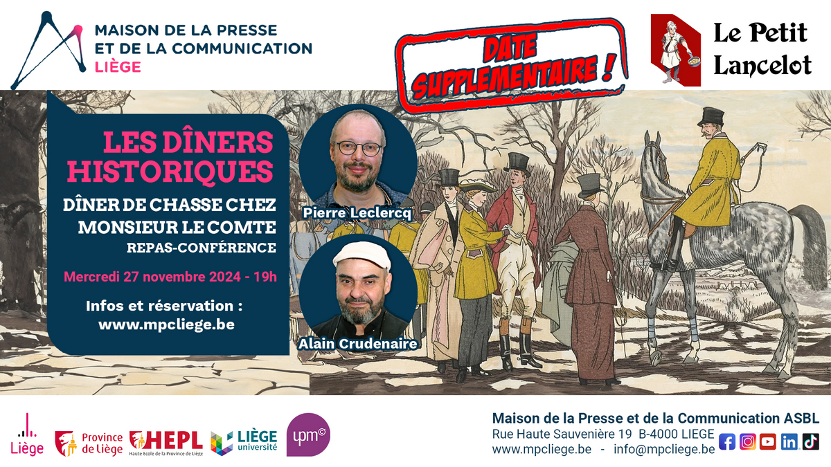 D&icirc;ner de chasse chez Monsieur le Comte