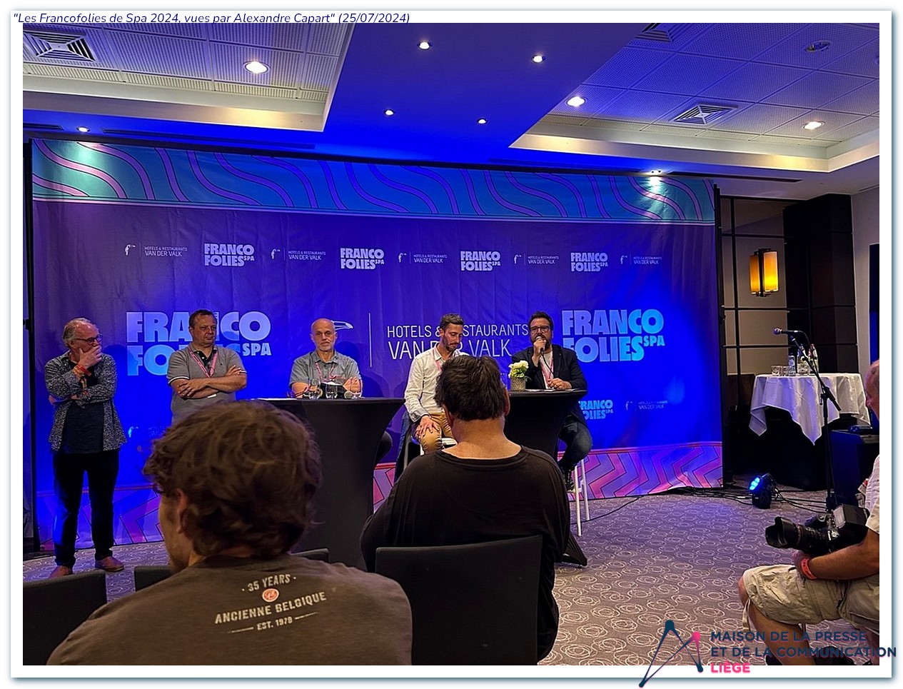 Les organisateurs des Francofolies