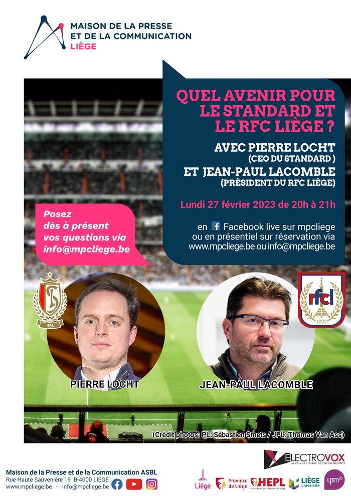 Quel avenir pour le Standard et le RFC Li&egrave;ge ?