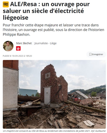 La Derni&egrave;re Heure Marc Bechet - RESA 