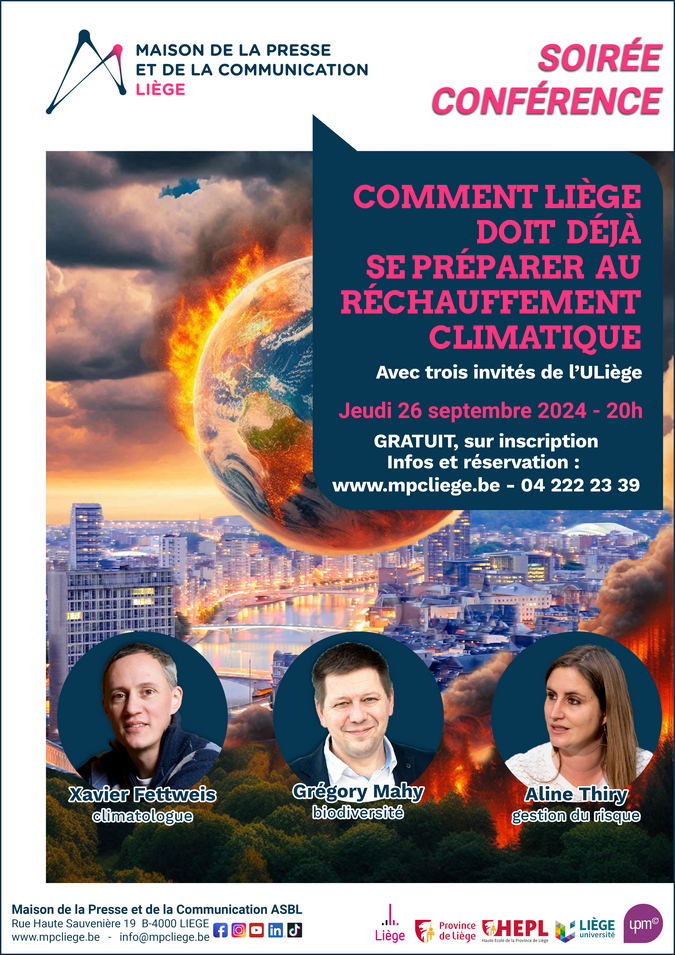 Soir&eacute;e conf&eacute;rence changement climatique