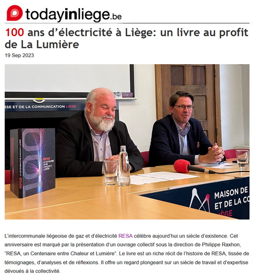 Today In Li&egrave;ge - RESA