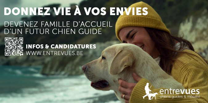 Entrevue, chien guide
