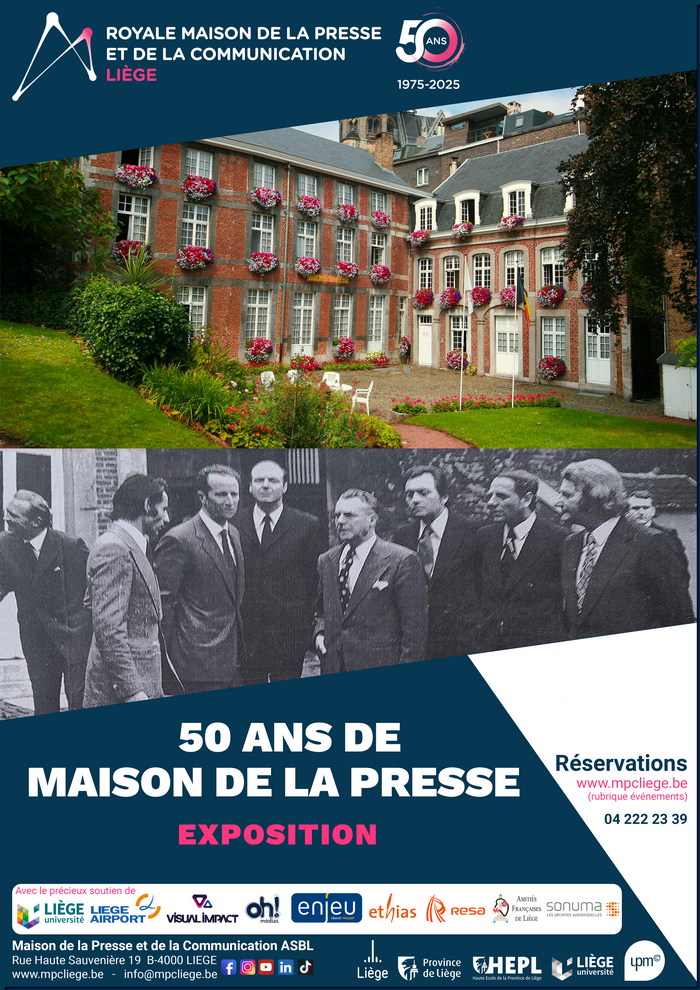 Expo 50 ans de Maison de la Presse